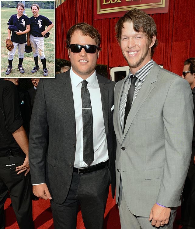 Clayton Kershaw and  Matthew Stafford